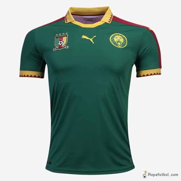 Camiseta Camerún Replica Primera Ropa 2017 Verde